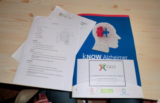 AFA LA PALMA. FORMACION ALZHEIMER EN TAZACORTE