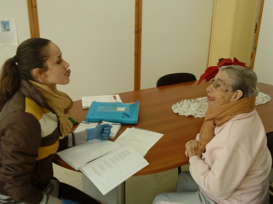 MASAJE FACIAL PERSONAS CON DEMENCIA