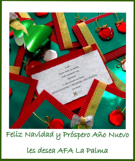 FELIZ NAVIDAD AFA LA PALMA