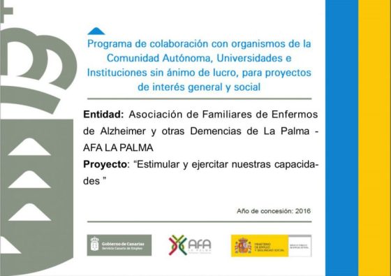 CARTEL CONVENIO SCE AFA LA PALMA 2016