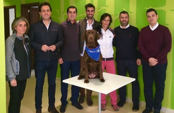 Intervencion con mascotas. Alzheimer. La Palma