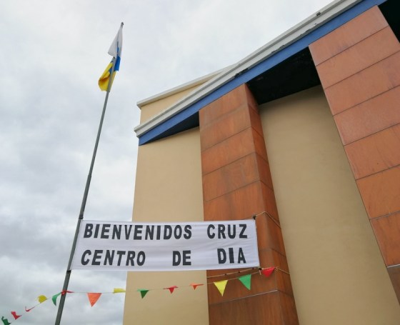 CRUZ CENTRO DE DIA LAS LEDAS. AFA LA PALMA