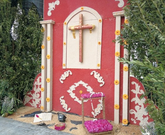 CRUZ CENTRO DE DIA LAS LEDAS. AFA LA PALMA