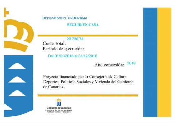 GOB DE CANARIAS SEGUIR EN CASA 2018