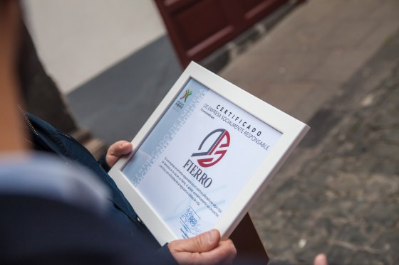 CASA FIERRO EMPRESA SOCIALMENTE RESPONSABLE AFA LA PALMA