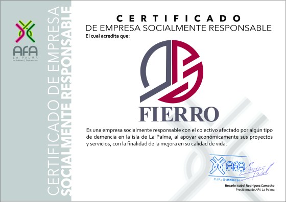 FIERRO EMPRESA SOCIALMENTE RESPONSABLE